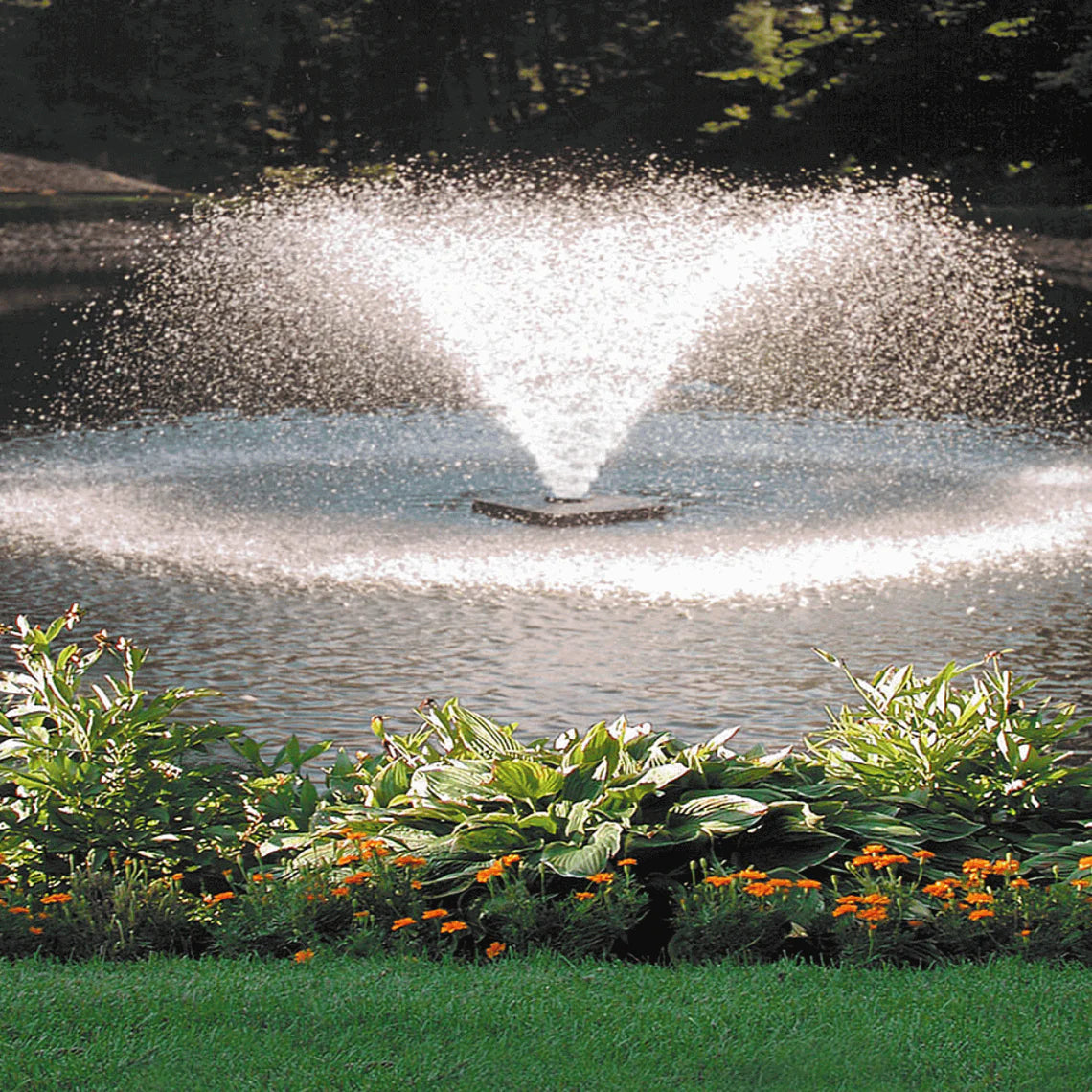Scott Aerator DA-20 Solar Pond Aerator Fountain